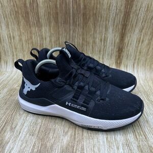 Under Armour Project Rock BSR Women's‎ Size 6.5 Black Shoes Sneakers 3023006-002